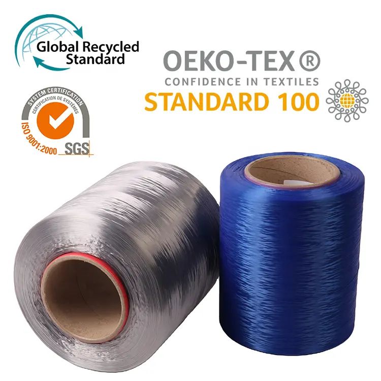 840D Nylon 6 Fio industrial de alta resistência e alta resistência para tecido de cordão
