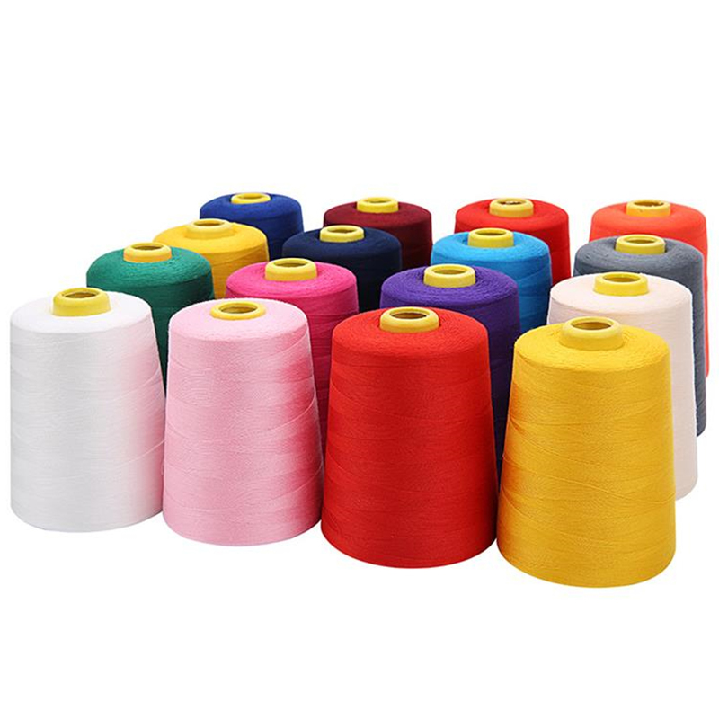 Linha de costura 30/3 fio de poliéster para tricô